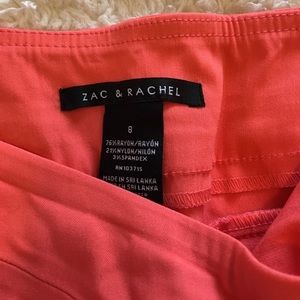 Size 8 red-orange capris